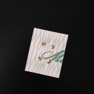 Mahina Heart and Moon Studs NWT for Bundles Only